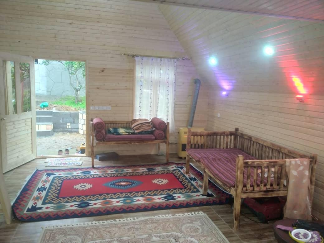 کلبه چوبی دوبلکس در رودسر
