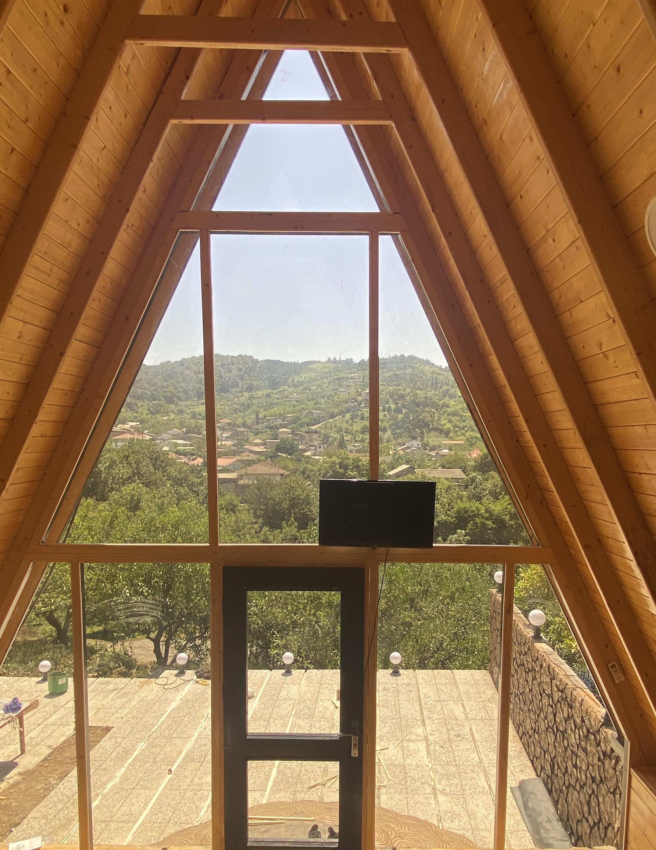 کلبه سوئیسی دوبلکس باغ اطلس
