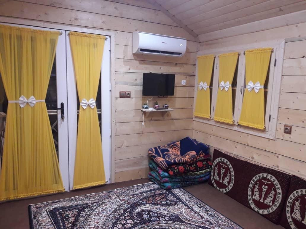 کلبه چوبی جنگلی ماسال