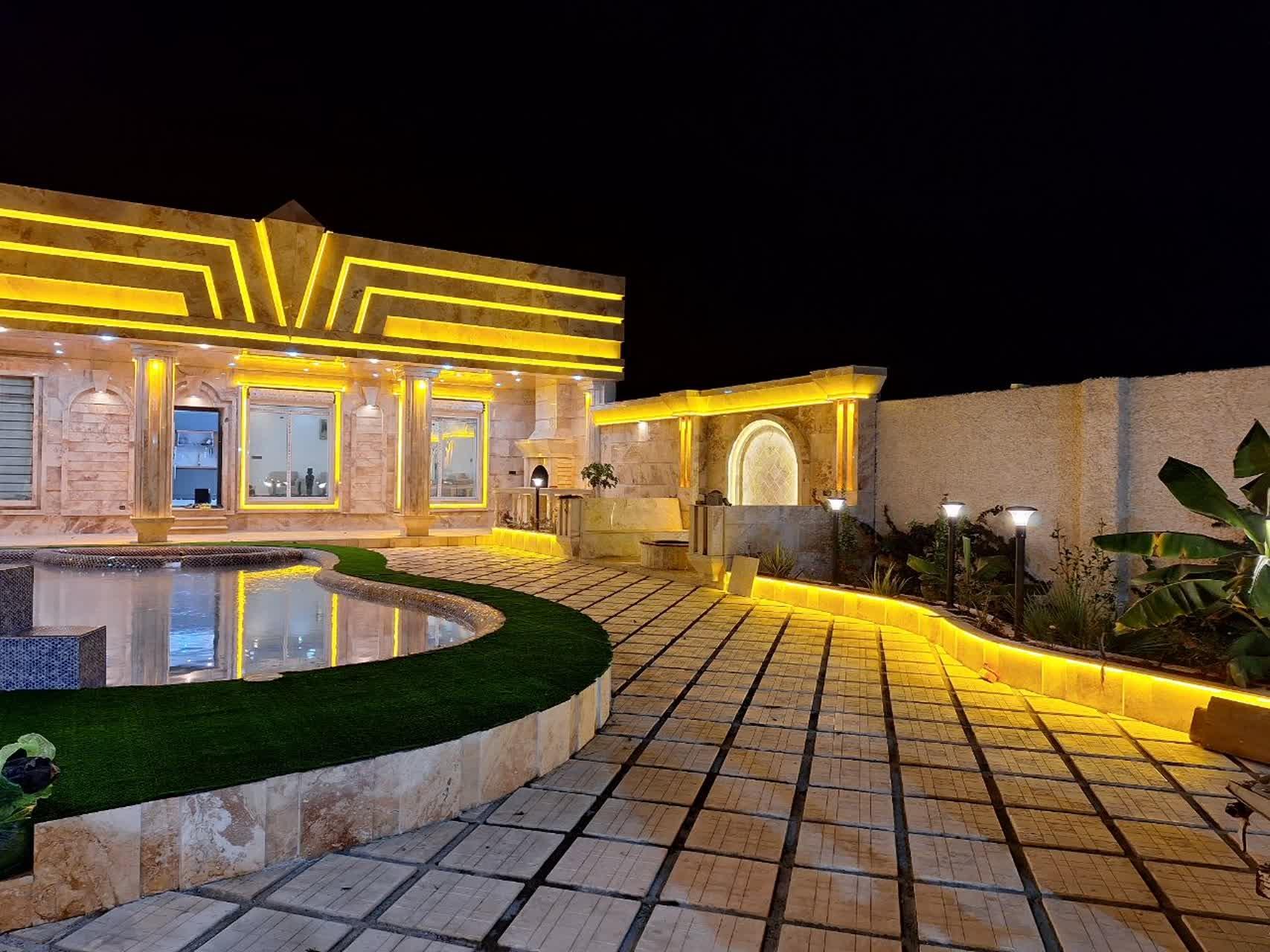 ویلا باغ عمارت کاخ نور در دزفول