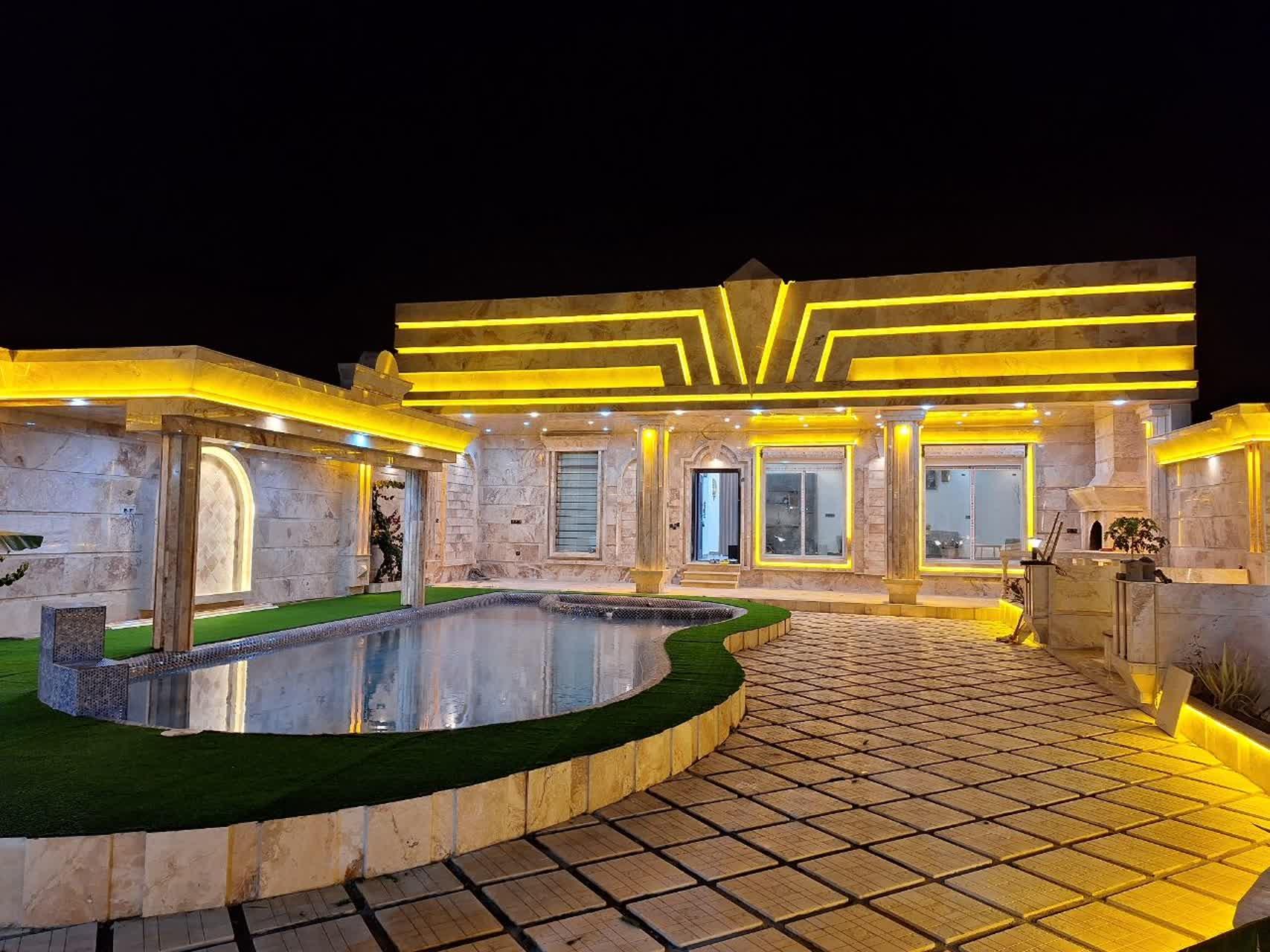 ویلا باغ عمارت کاخ نور در دزفول