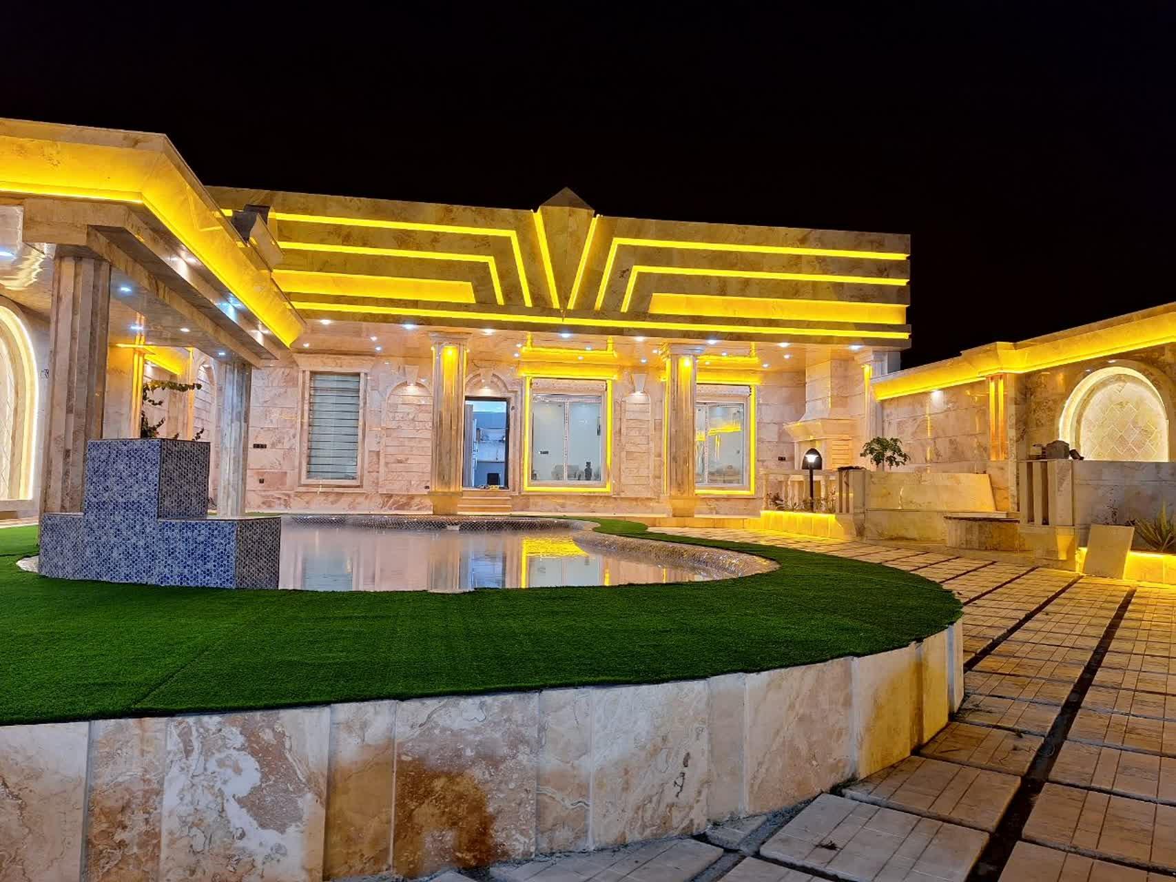 ویلا باغ عمارت کاخ نور در دزفول