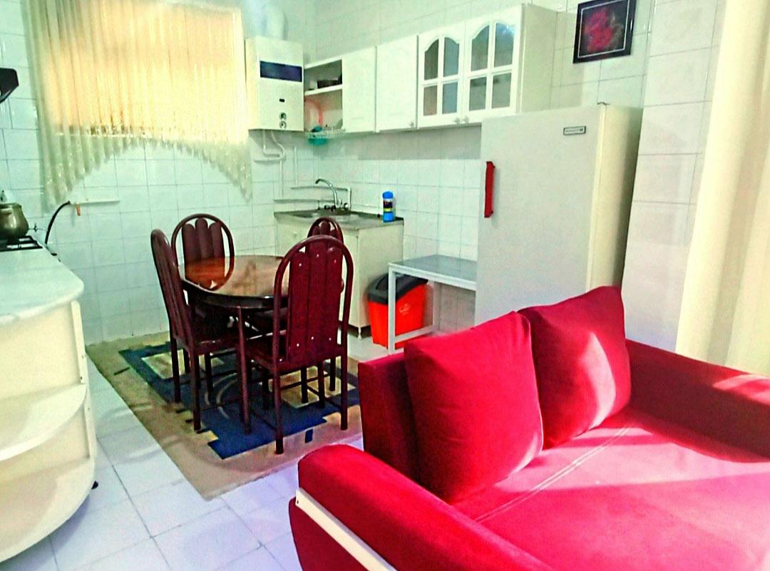سوئیت دوخوابۀ شمعدونی داخل شهر