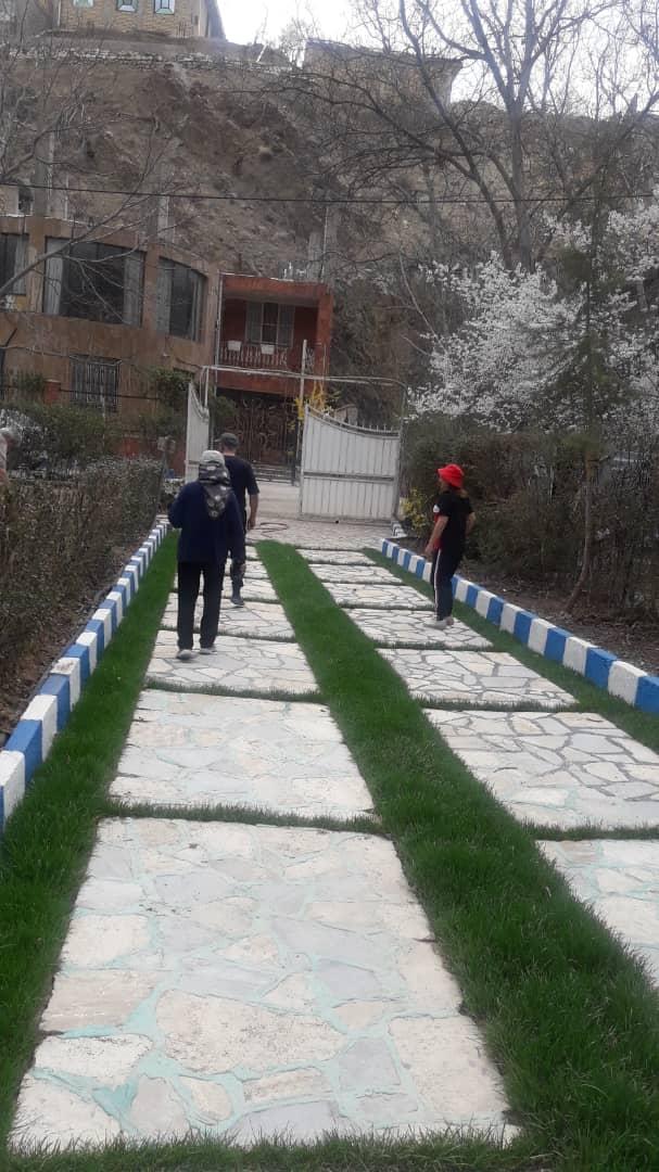 ویلا باغ در روستای صادق آباد 