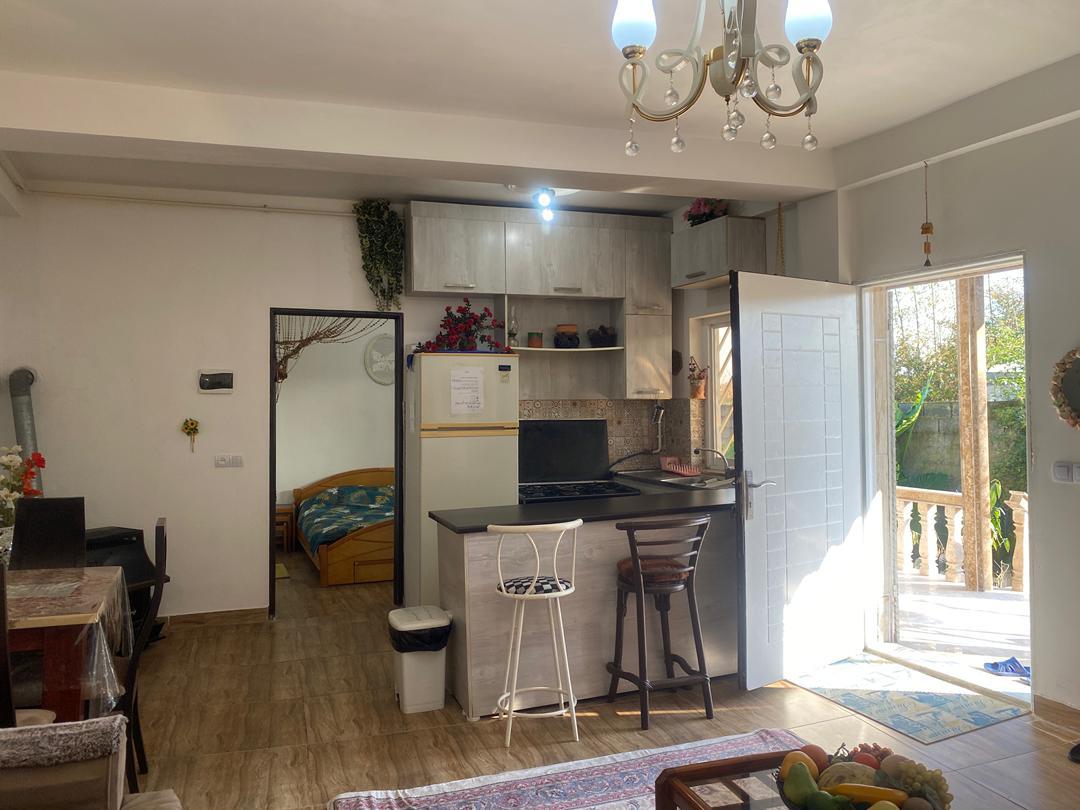 ویلایی تک خواب با حیاط دنج