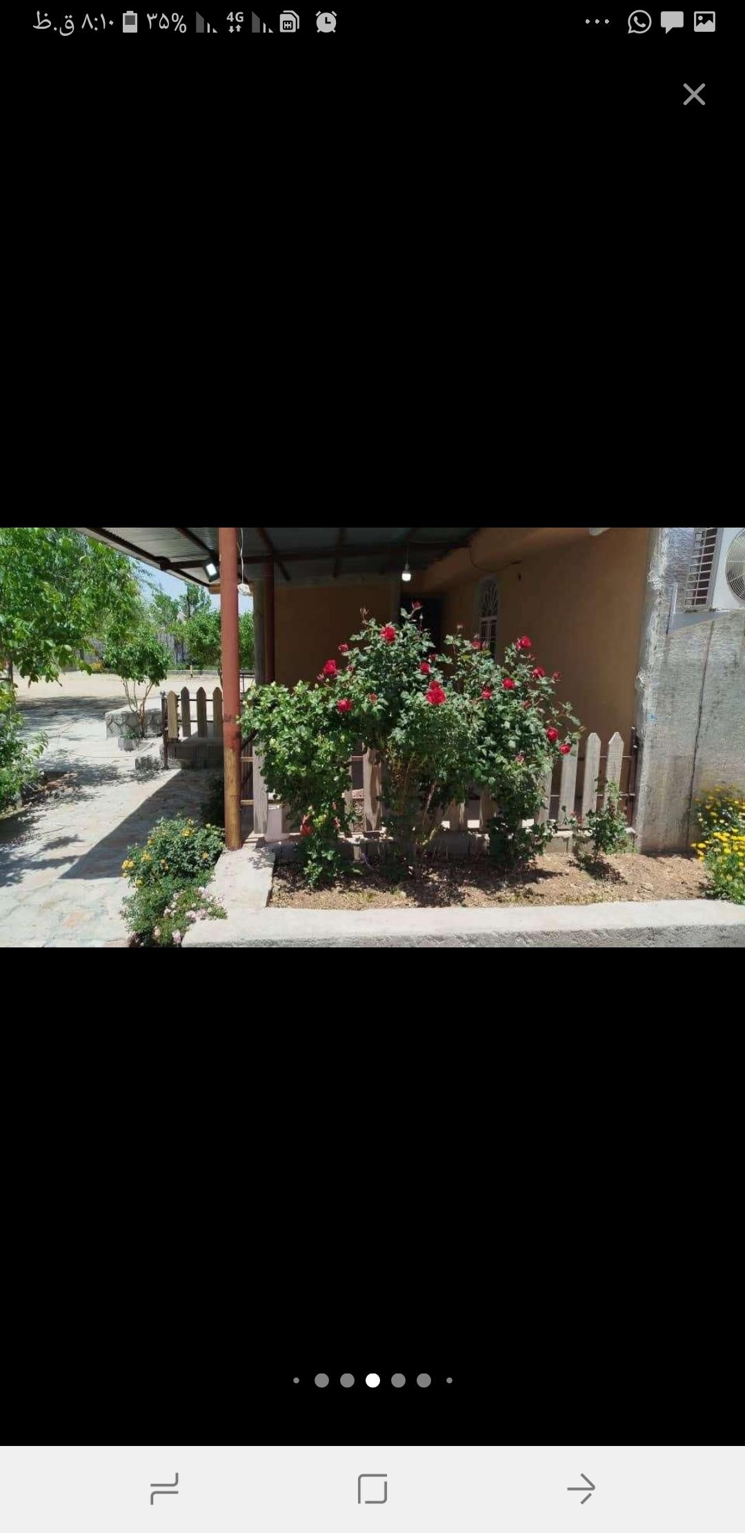 ویلا باغ دو خواب سنتی تمیز