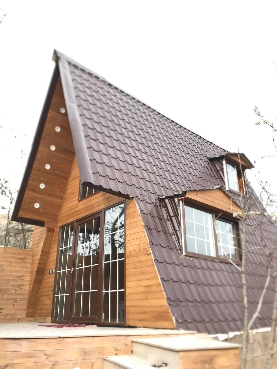 کلبه چوبی تک خوابه پارسه 