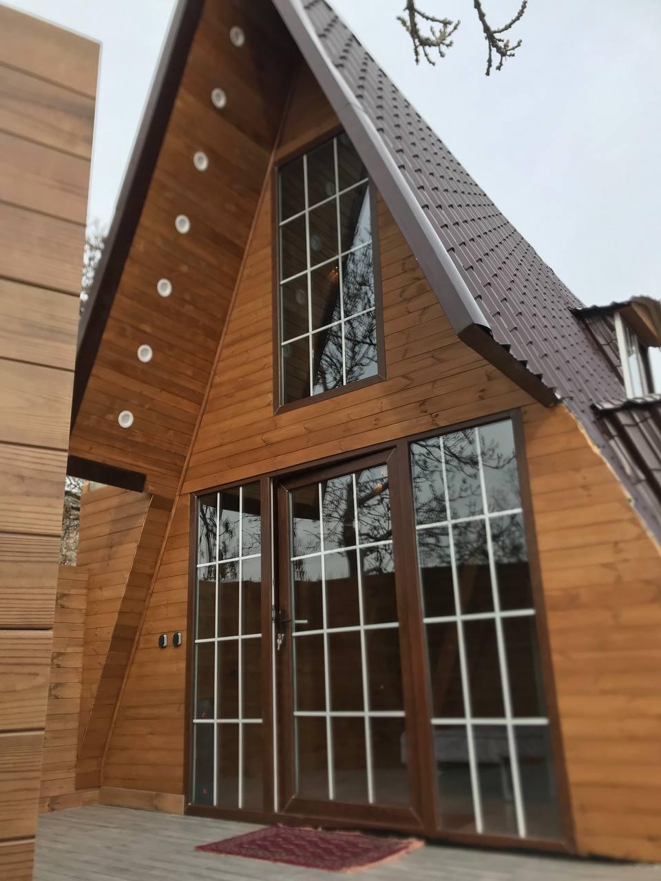 کلبه چوبی تک خوابه پارسه 