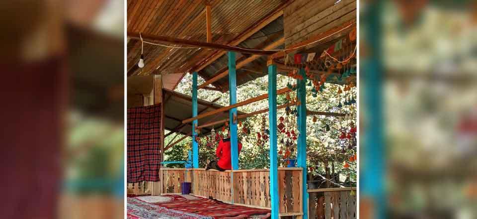 اقامتگاه بوم گردی عاروس ویشه پریدار در آمل