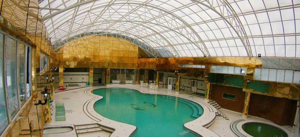 مجتمع آب درمانی آیقار قینرجه در مشگین شهر