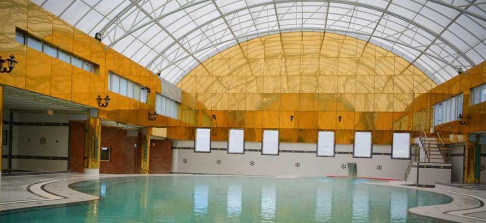 مجتمع آب درمانی آیقار قینرجه در مشگین شهر