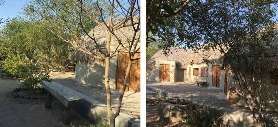 اقامتگاه باغ آیینهای زینت در قشم