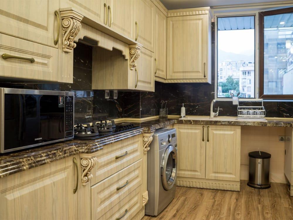 آپارتمان مبله لوکس در تهران سه خواب