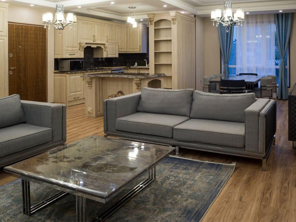 آپارتمان مبله لوکس در تهران سه خواب