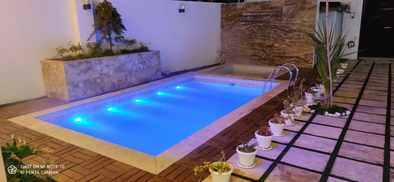 رزرو ویلای سوپرلوکس استخردار با جکوزی در محمود آباد