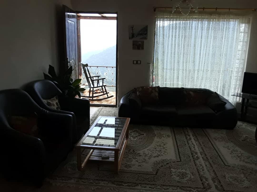 ویلای تراس دار با ویو جنگل و ابر ومه