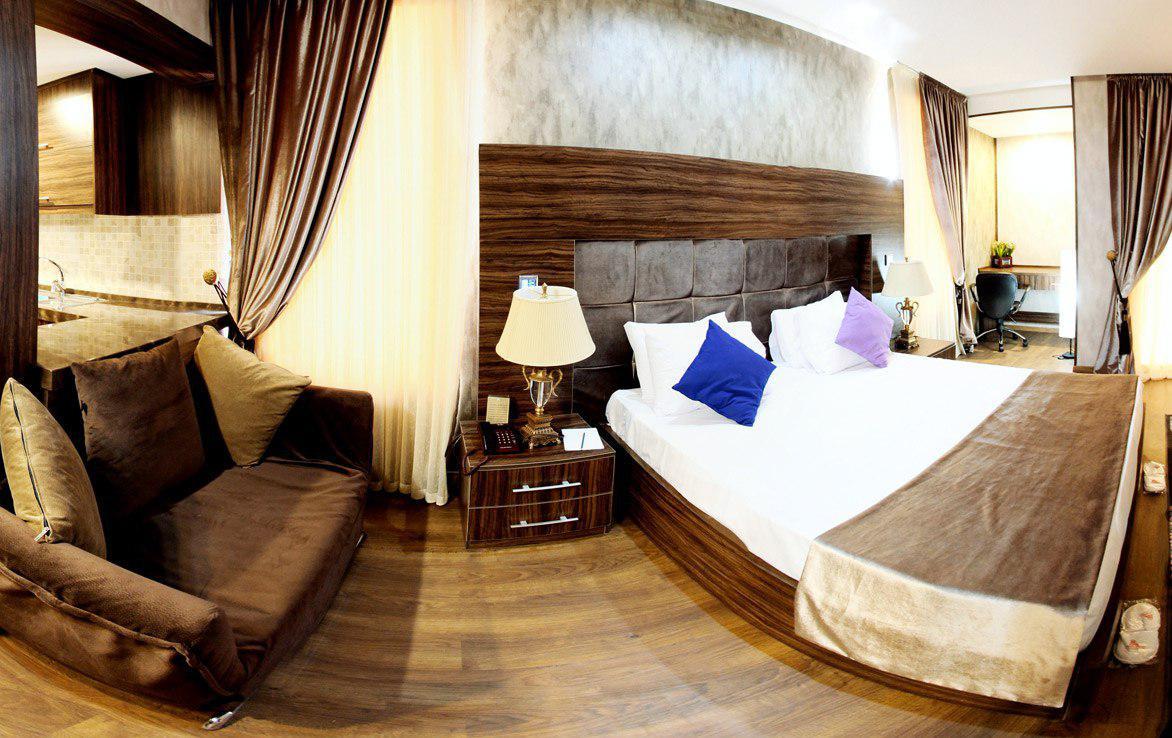 رزرو اتاق هتلی در شهرکرد دو نفره با چشم انداز