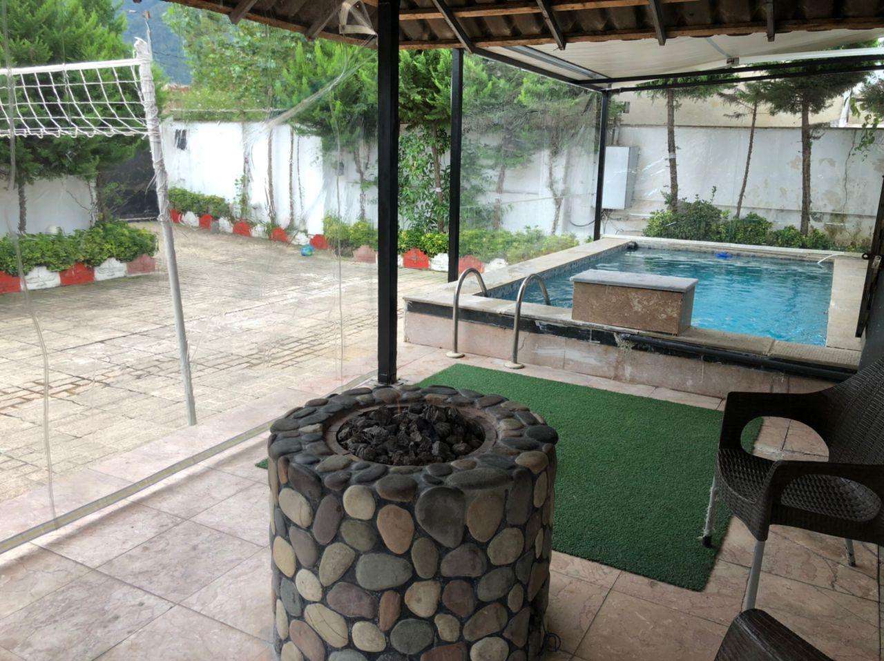 اجاره ویلا نوشهر استخردار آبگرم با سقف متحرک