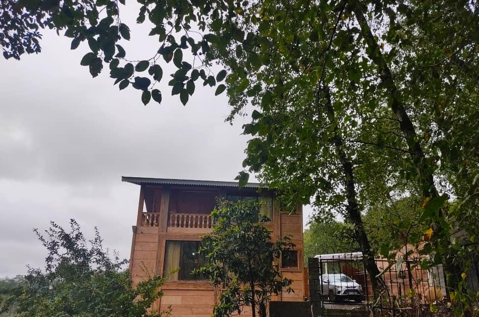 ویلا جنگلی کوهپایه ای تریبلکس تمام چوب روس