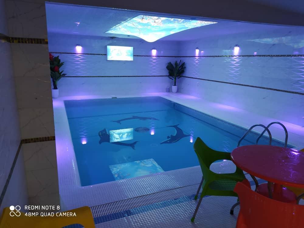 ویلای استخردار با میز بیلیارد در انزلی