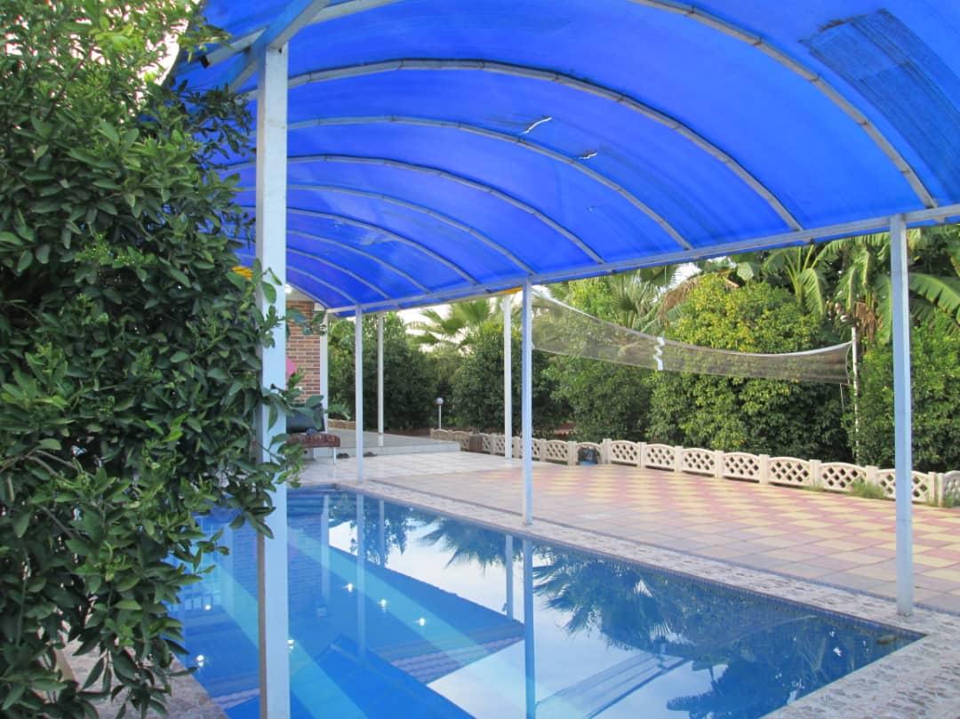 ویلای استخردار روباز با آبگرم در دزفول