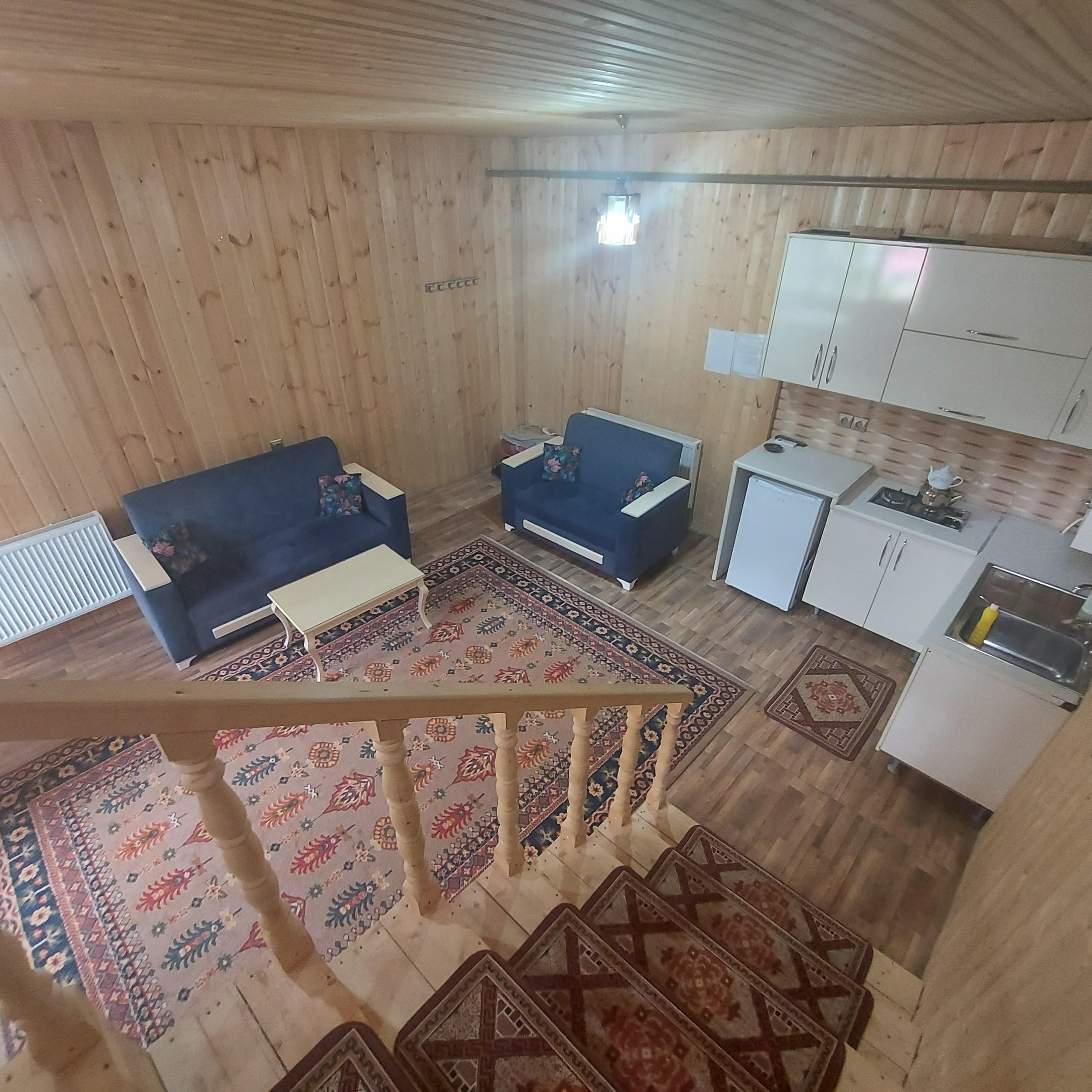 رزرو کلبه چوبی جنگلی دوبلکس در ارتفاعات ماسال