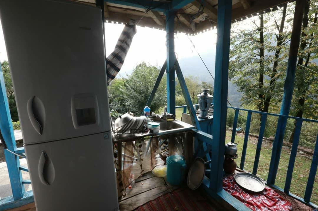 اقامتگاه روستایی در جنگل قلعه رودخان