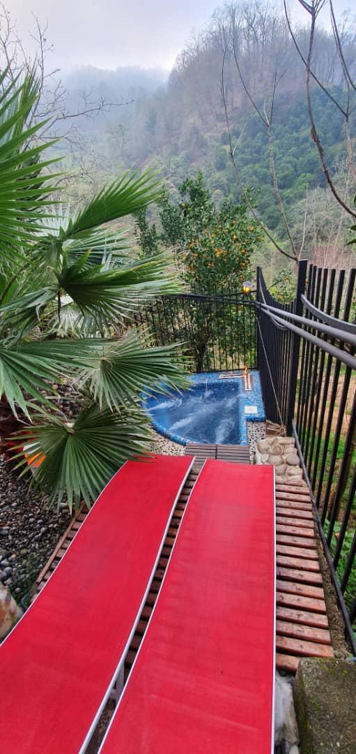 اجاره ویلا چوبی در رامسر با جکوزی