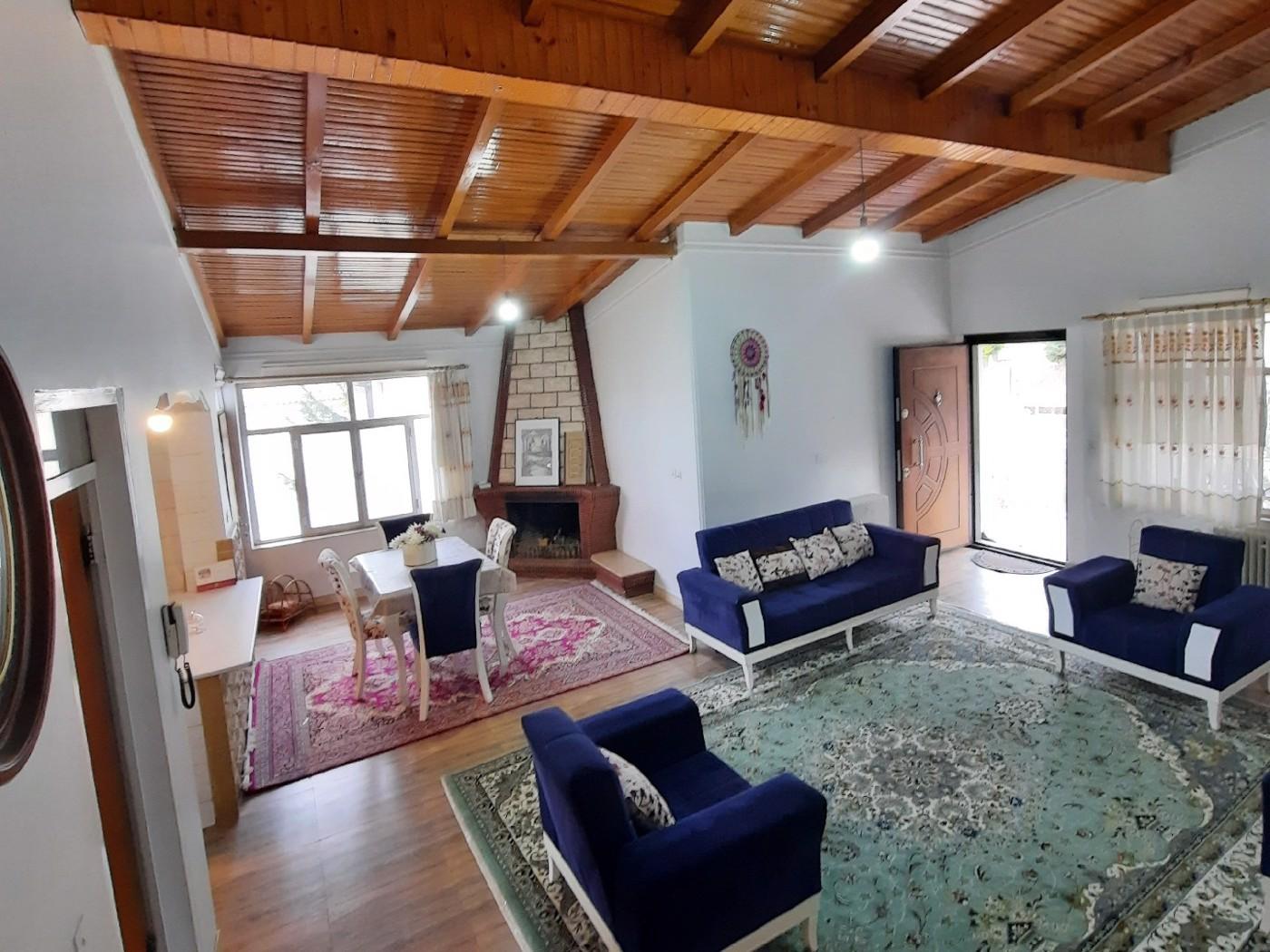 ویلا جنگلی با ویو عالی شومینه دار