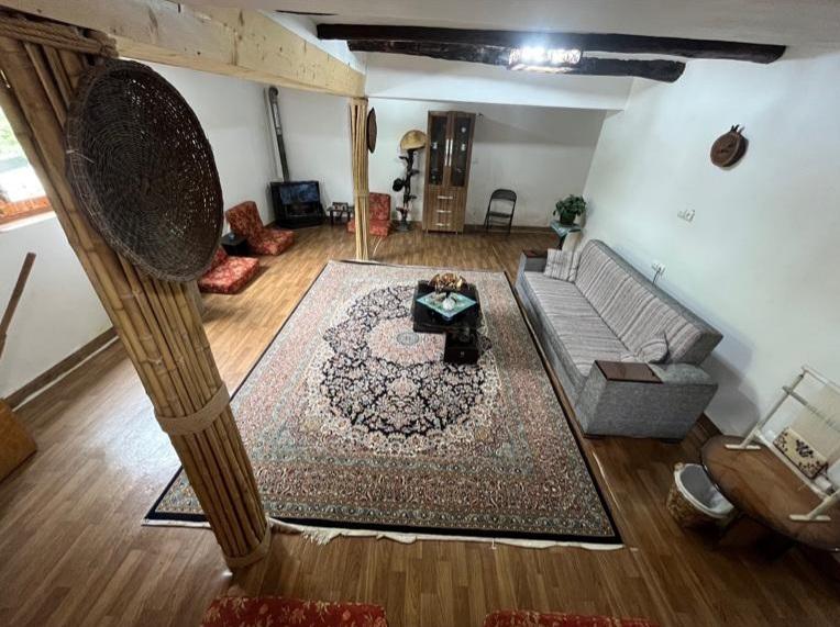 کلبه بومگردی دوبلکس چوبی بهاردخت