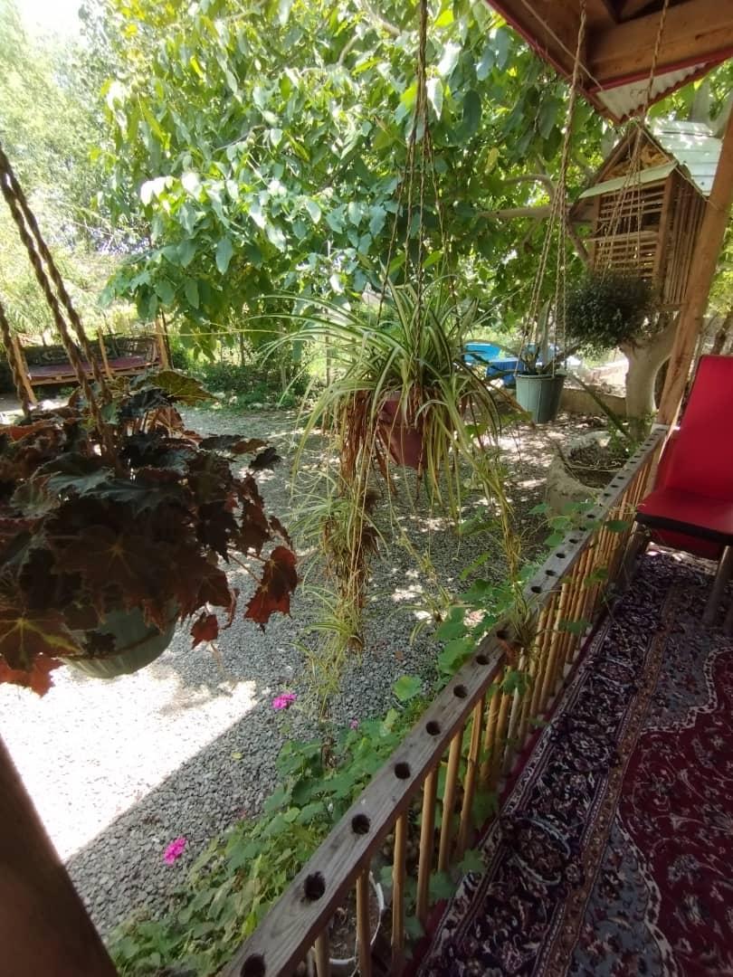 ویلای چوبی تراس دار روستای تاسکوه