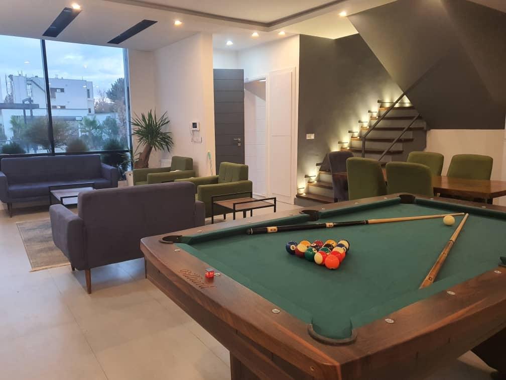 ویلا مدرن اسخر آبگرم سرپوشیده بیلیارد