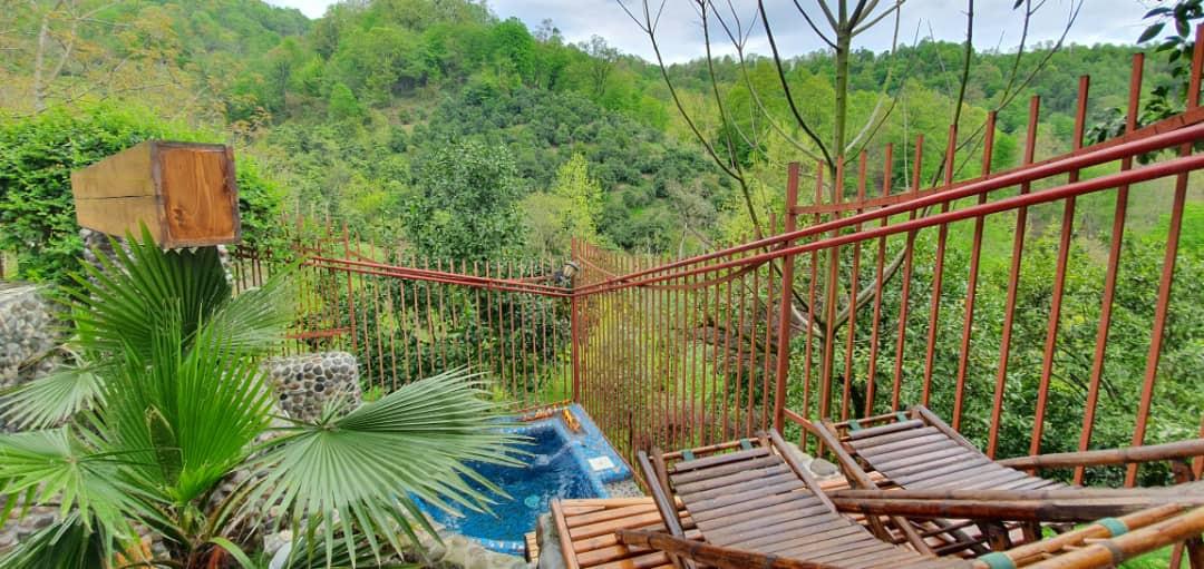 اجاره ویلا چوبی در رامسر با جکوزی