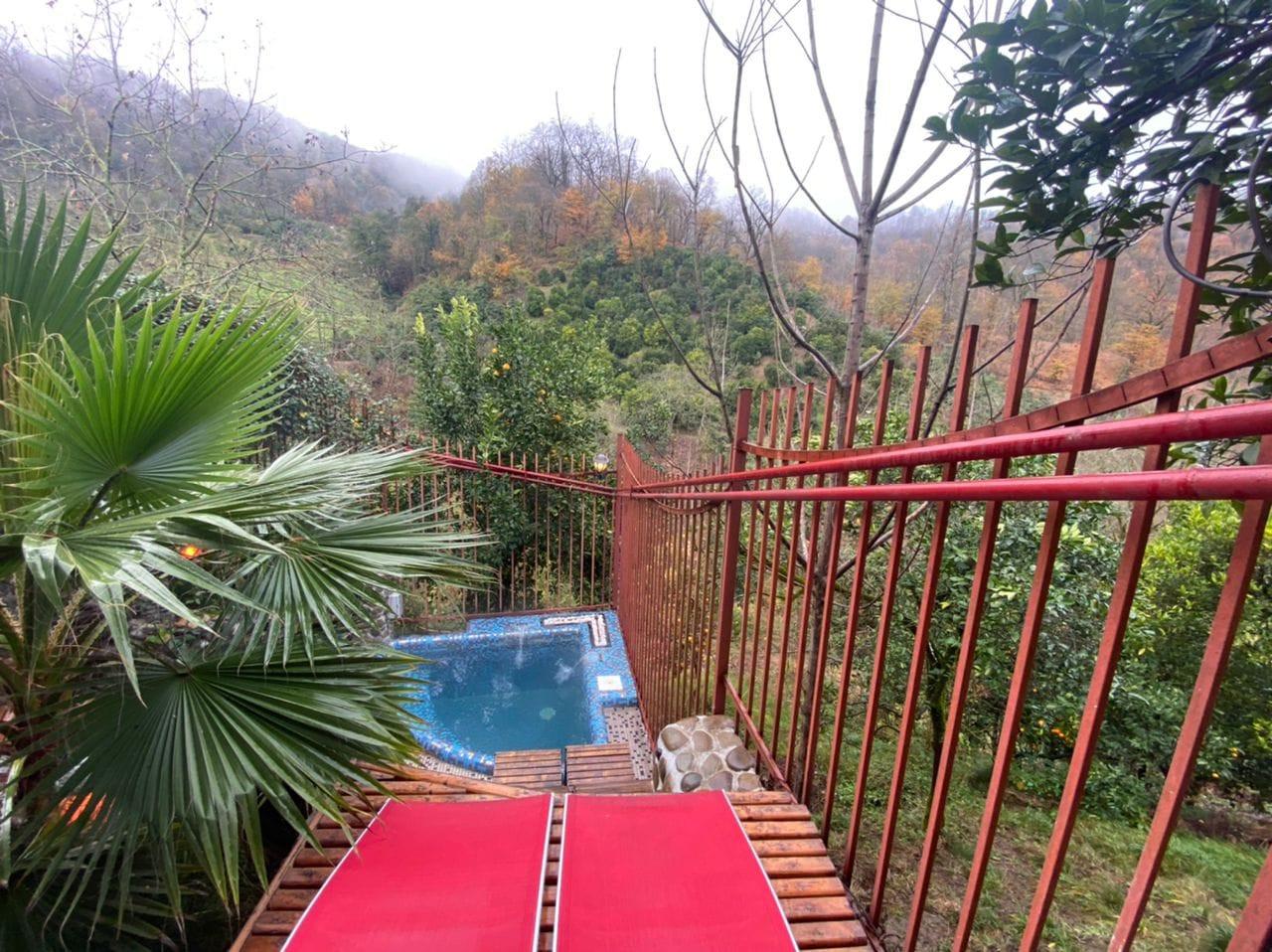 اجاره ویلا چوبی در رامسر با جکوزی