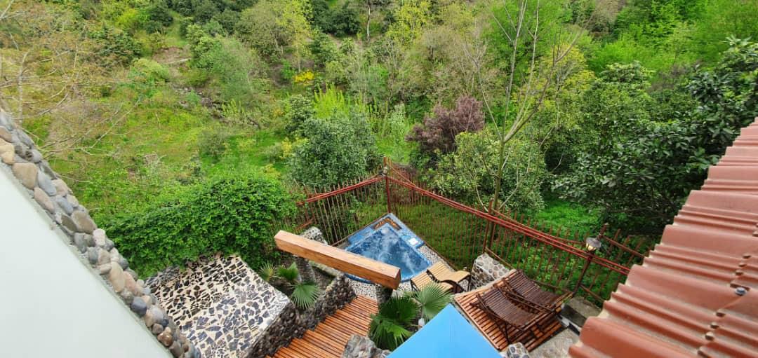 اجاره ویلا چوبی در رامسر با جکوزی