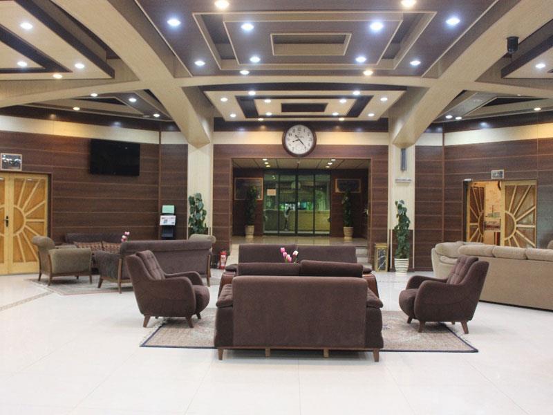 رزرو روزانه اتاق 2 تخته هتلی در اهواز