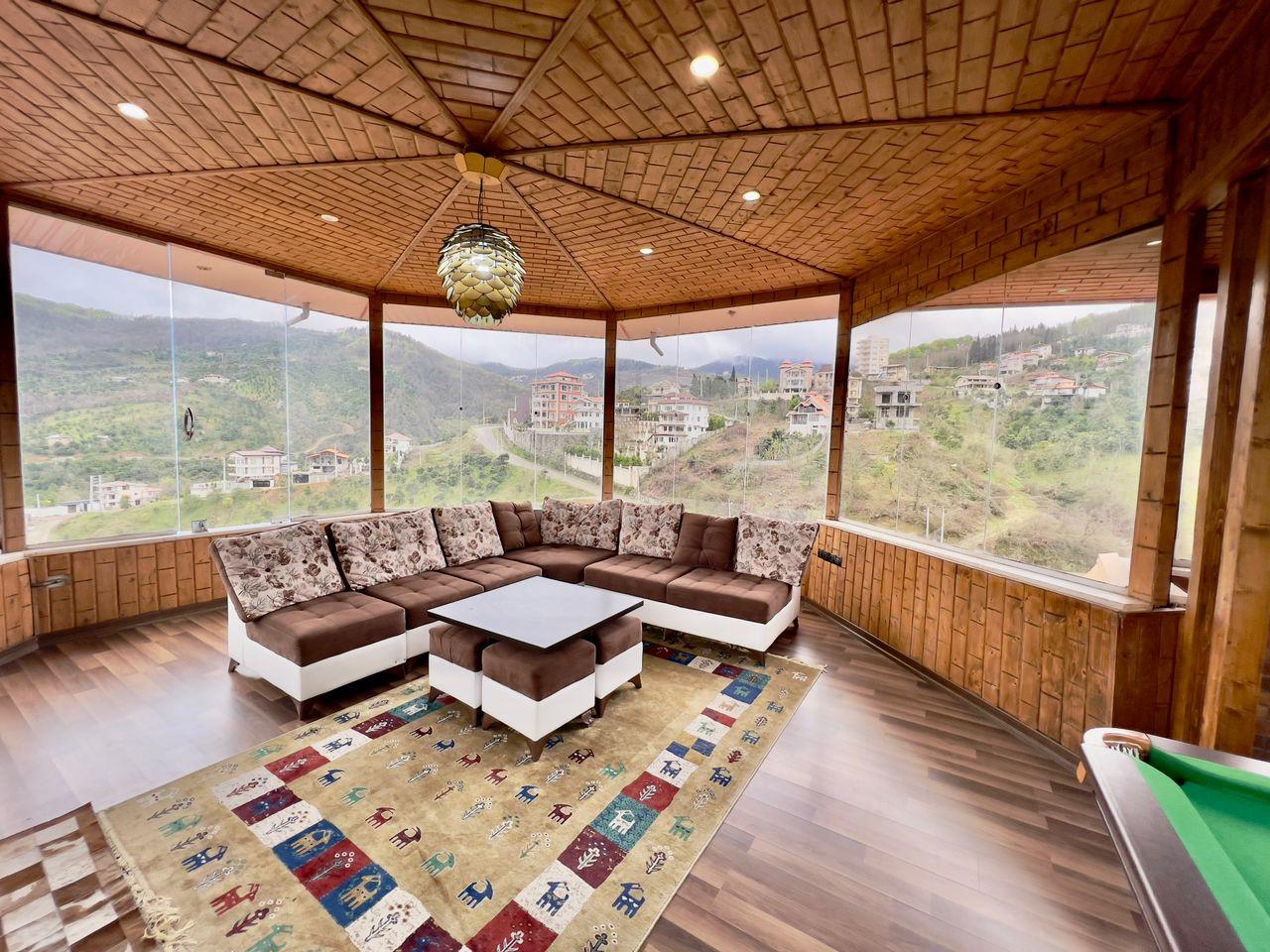 ویلا تریپلکس لاکچری استخردار جنگلی در اربکله رامسر