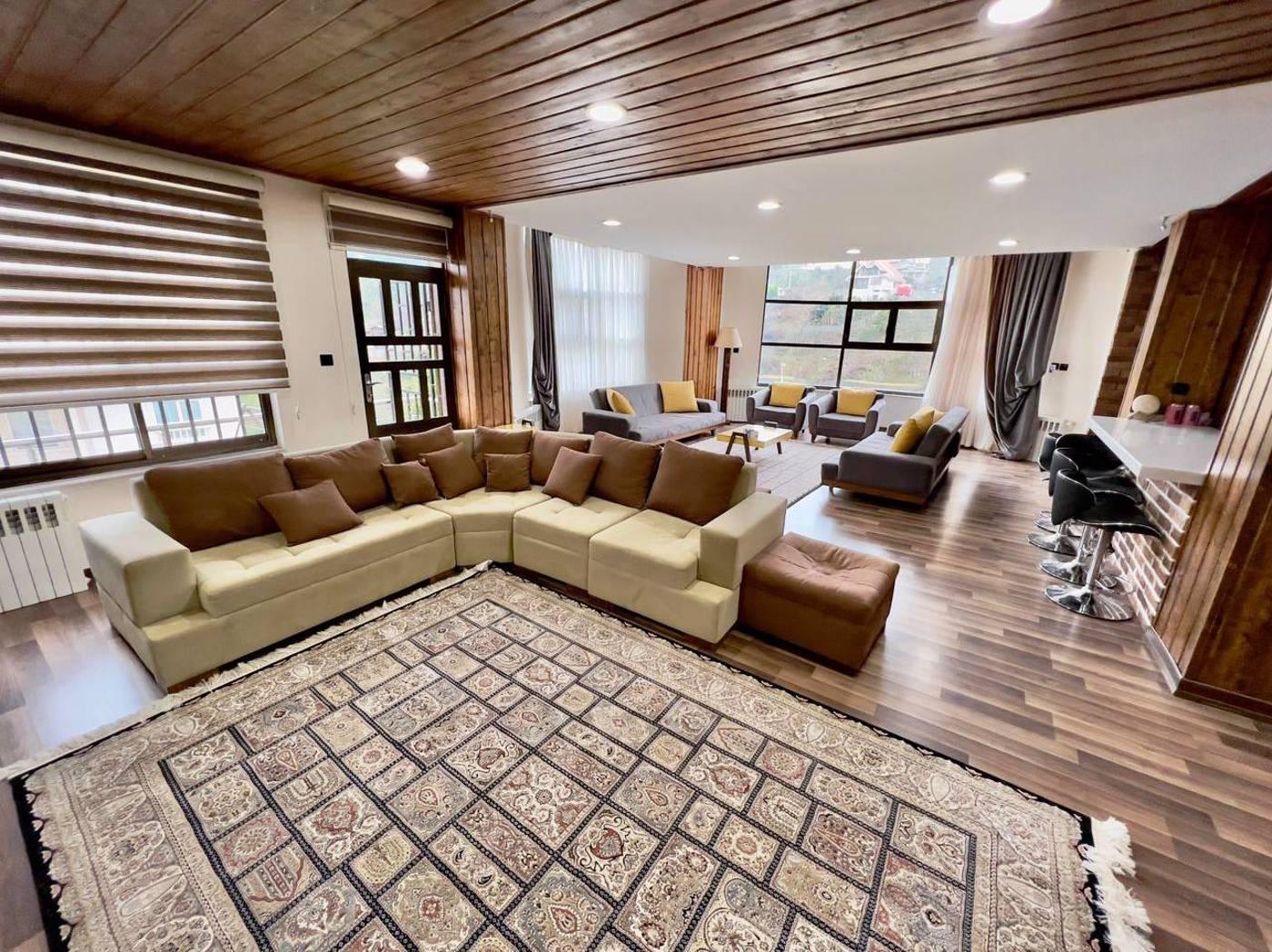 ویلا تریپلکس لاکچری استخردار جنگلی در اربکله رامسر