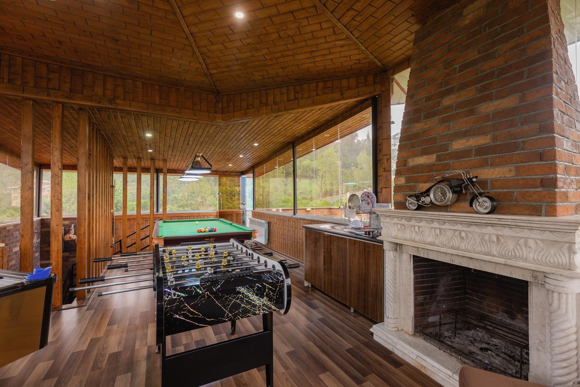 ویلا تریپلکس لاکچری استخردار جنگلی در اربکله رامسر