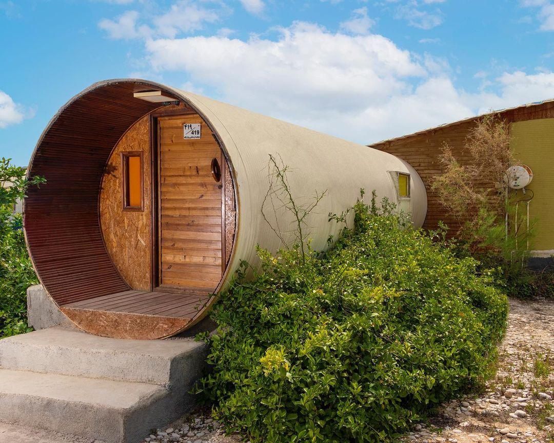 هتل لوله ای دهکده پازارلند عسلویه