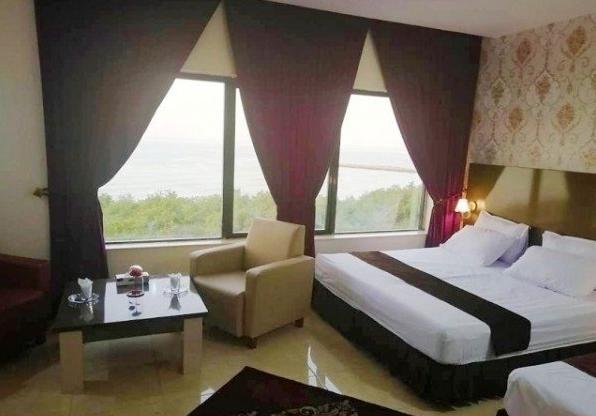 اتاق3 تخته تراس دار هتل لیدو رامسر