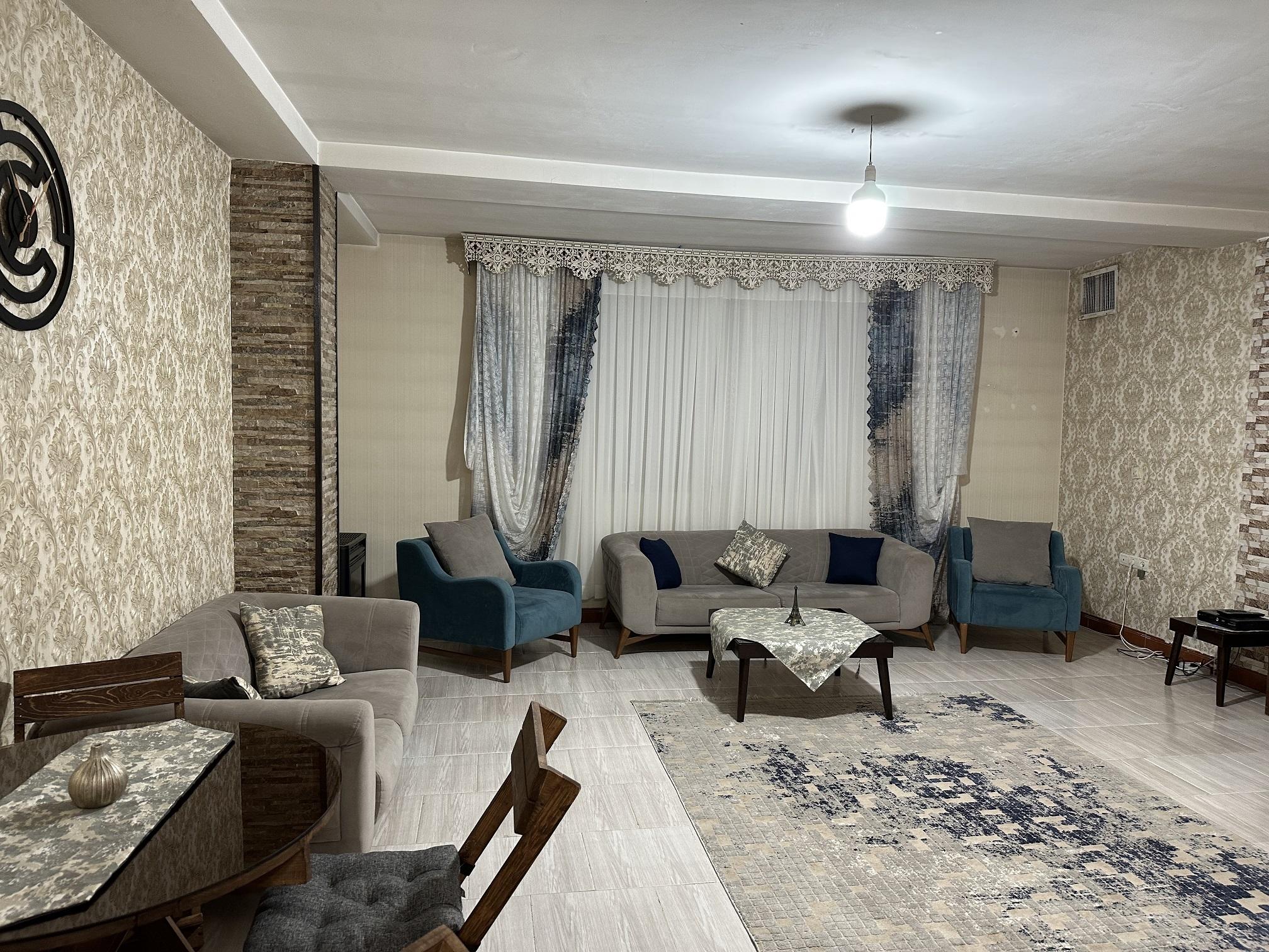 آپارتمان دوخوابه فول فرنیش در کرج