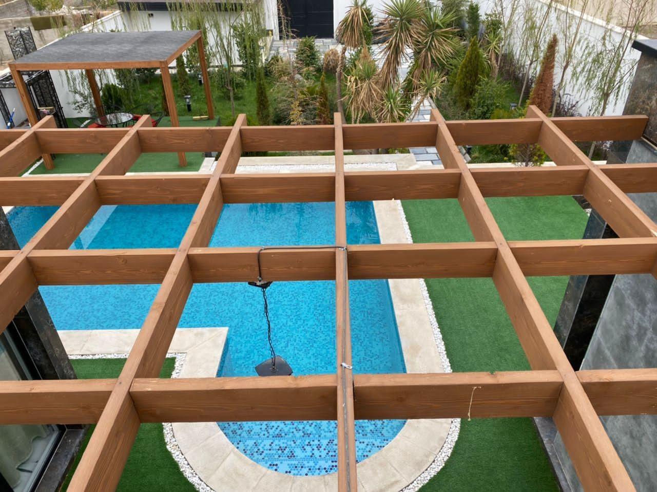 اجاره ویلا دوخوابه با استخر تابستانه در کردان