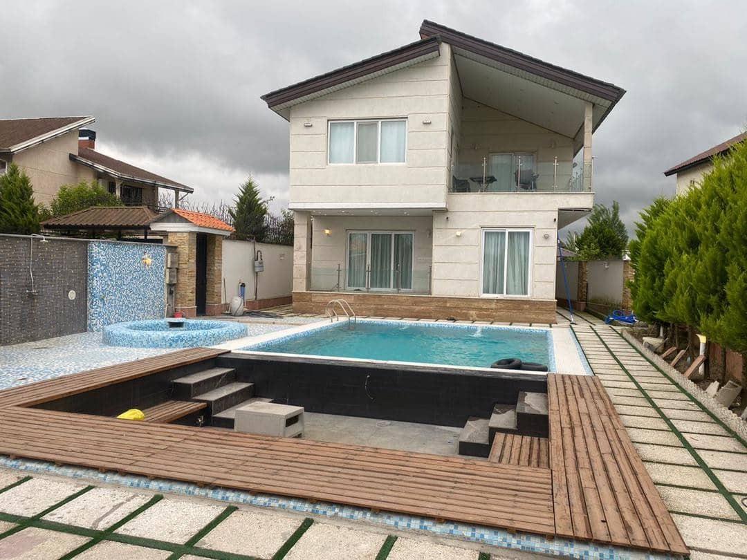 اجاره ویلا لوکس استخر دارچهار فصل در نور