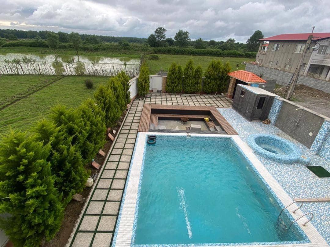 اجاره ویلا لوکس استخر دارچهار فصل در نور