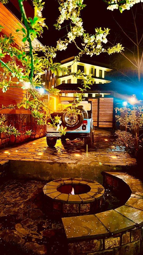 کلبه استخردار دو خوابه ریکادو در رامسر