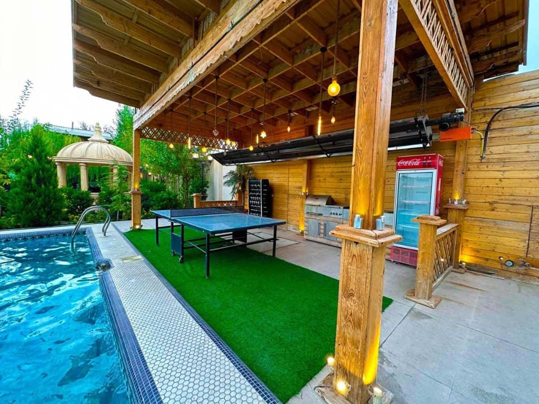 اجاره ویلا 6 خوابه مستر با استخر در کردان