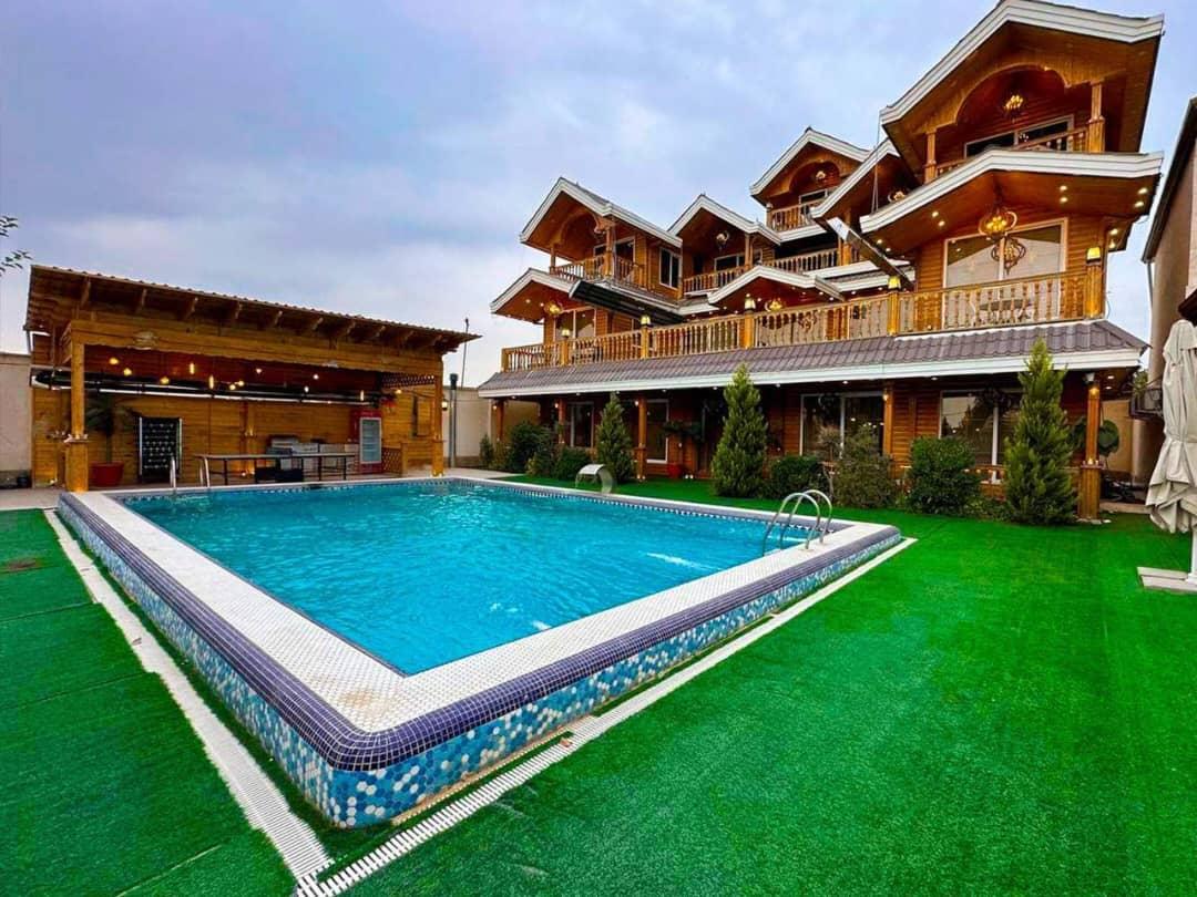 اجاره ویلا 6 خوابه مستر با استخر در کردان