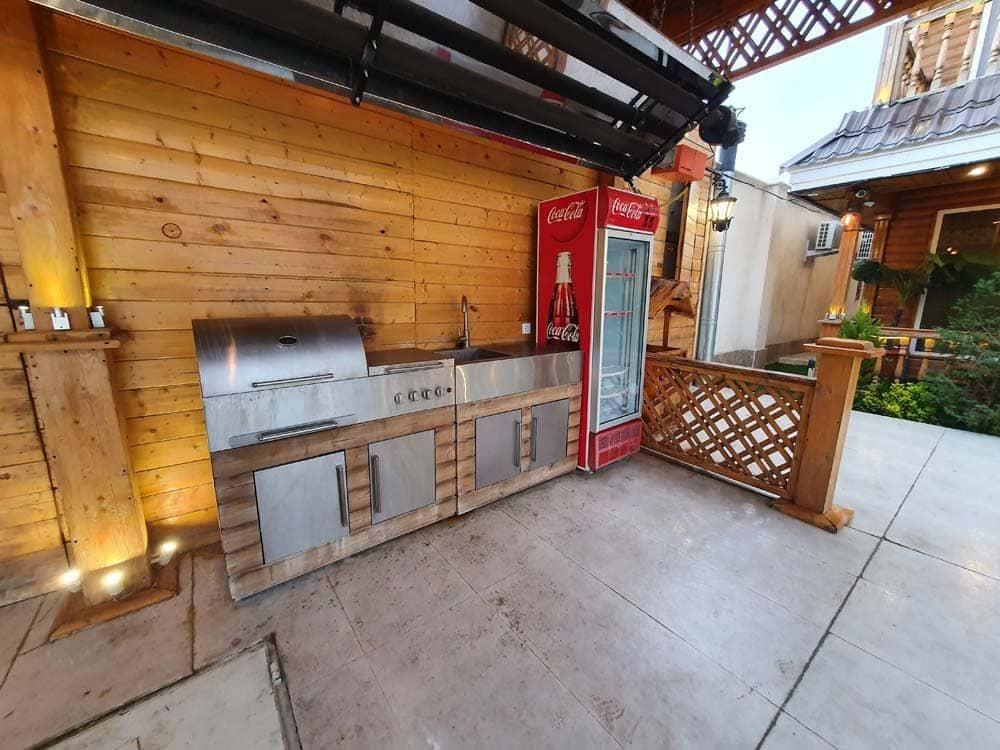 اجاره ویلا 6 خوابه مستر با استخر در کردان