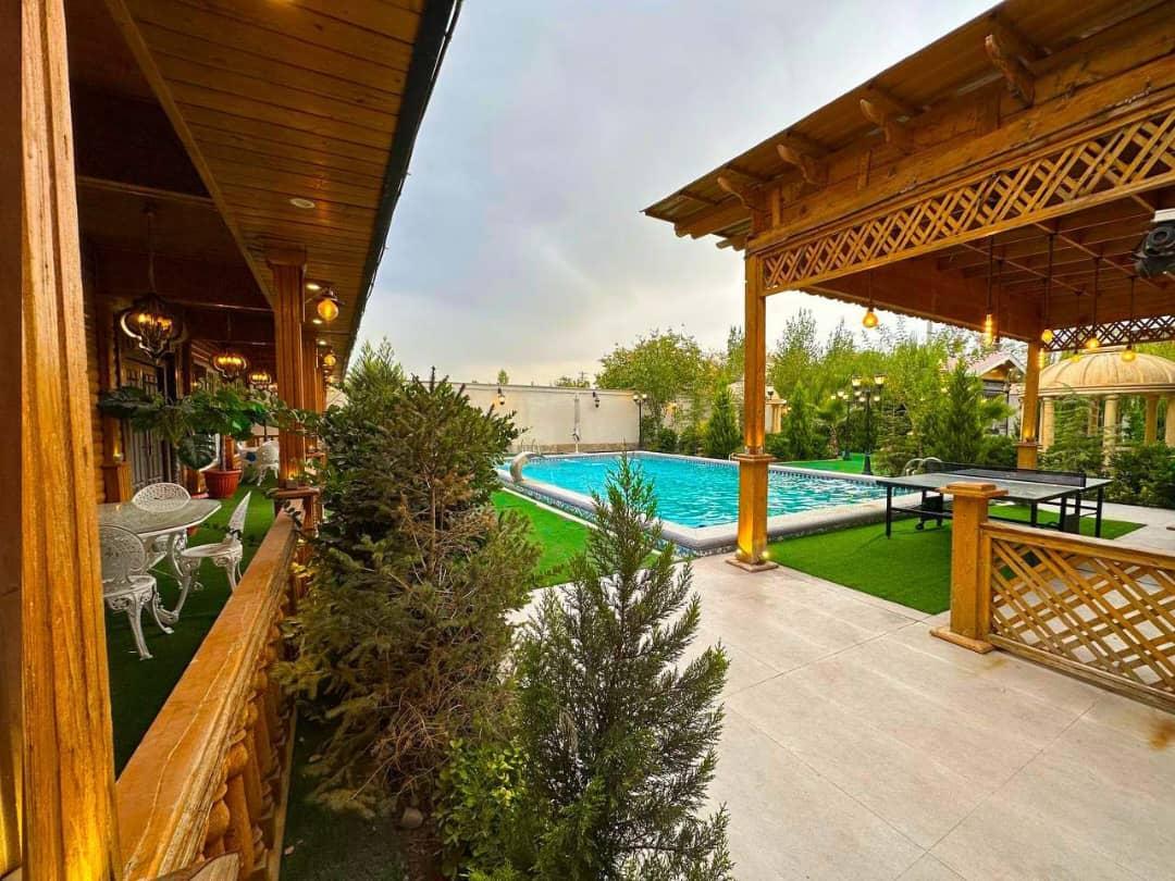 اجاره ویلا 6 خوابه مستر با استخر در کردان